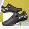 New unlocked cycling shoes spring and summer mesh men's and women's road bike lock shoes mountain bike hard bottom lock pedal set