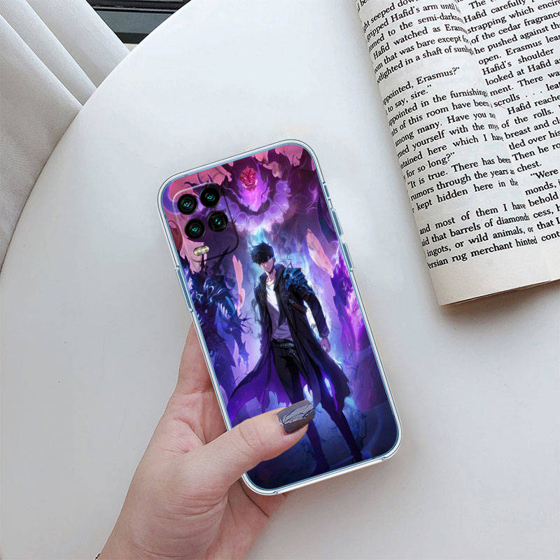 JO51 Solo Leveling Handyhülle für Motorola E22S E7 G6 G7 G8 G9 Plus Power Play G10 G20 G04 E30 E40 E22 E20 E13 G22 G23 G Stylus Play