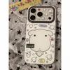 Japanese Cute Hollow Ganadi Puppy for iPhone17promax Apple 16 Mobile Phone Case 15 New 14