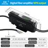 Intelligent Digital Display Fiber Optic Amplifier Sensor for Long and Short Distance Diffuse Reflection Induction Photoelectric