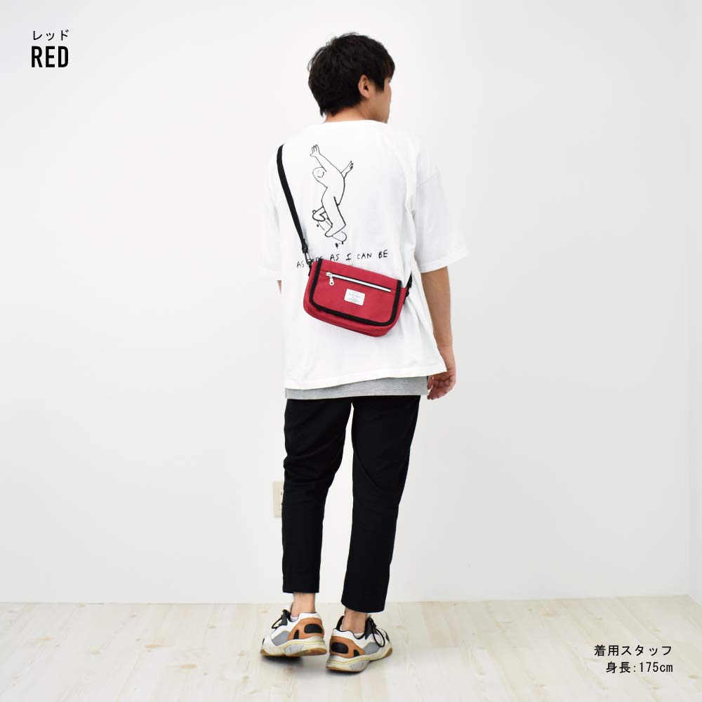 Aventura Mini Shoulder BagPochette 30233, Red, Free Size