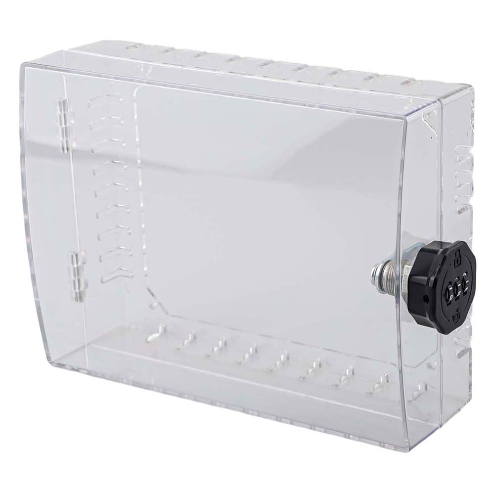 Thermostat Cover Lock Box with Combination Lock for Wall Mounted Thermostats to Secure and Protect from Damage