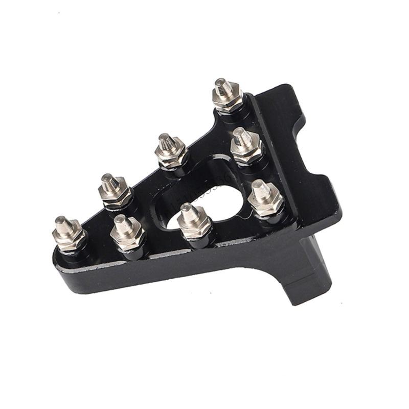 090E Nonslip Off Road Motorcycle Bike Brake Lever Pedal Step Steel Easy Mounts Design