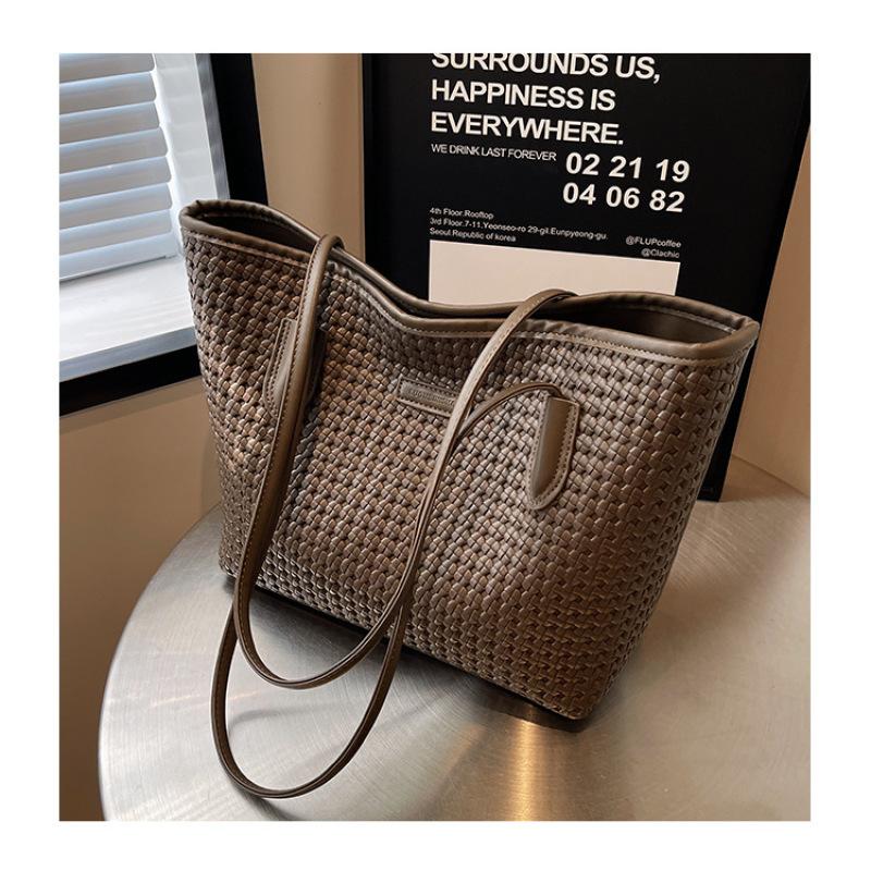 Tooxika Women's New Simple High-end Large-capacity Tote Bag Versatile Single-shoulder Underarm Bag