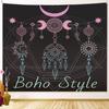 Tarot Sun Moon Dream Catcher Tapestry Witchcraft Decor Hippie Boho Tapestry Psychedelic Scenes Wall Decor Room Home Decor