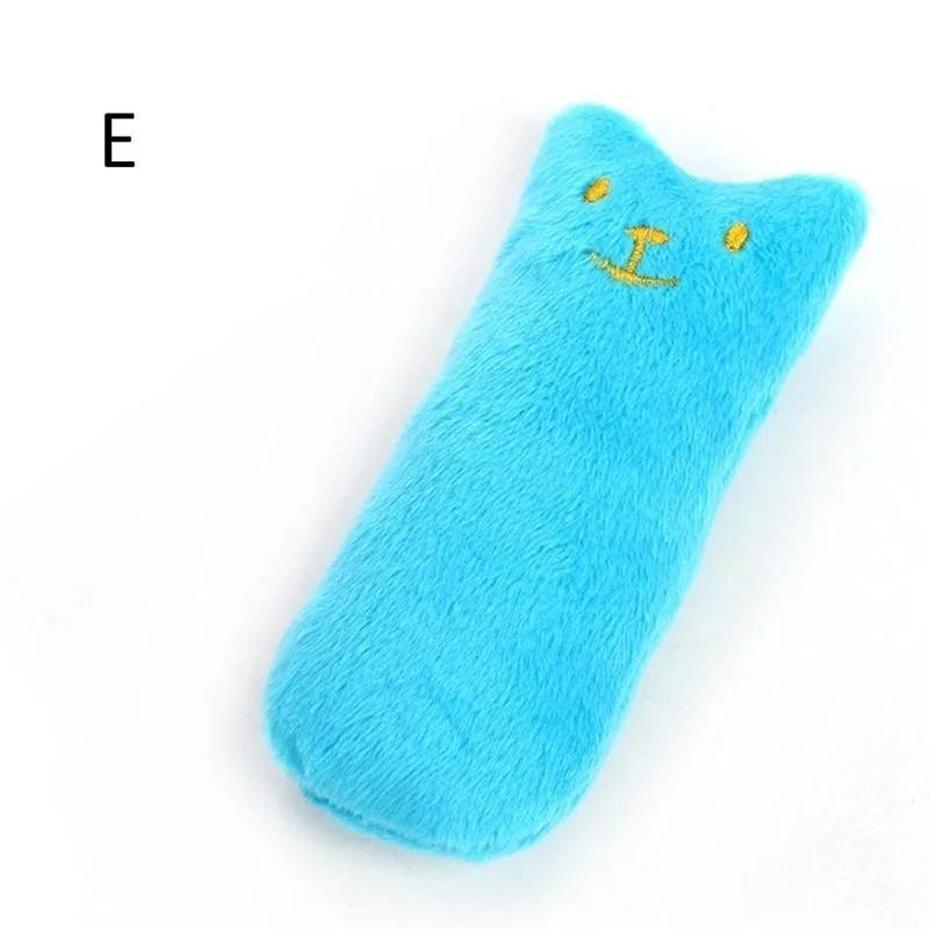 1 Pcs Pet Accessories Rustle Sound Catnip Toy Cats Products For Pets Cute Cat For Kitten Teeth Grinding Cat Plush Thumb Pillow
