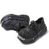 Sapatos de Plataforma de Couro Femininos Metal Punk Cabeça Grande Muffin Sapatos Femininos Alta Qualidade Senso de Design Sapatos Únicos de Solado Grosso Zapatos