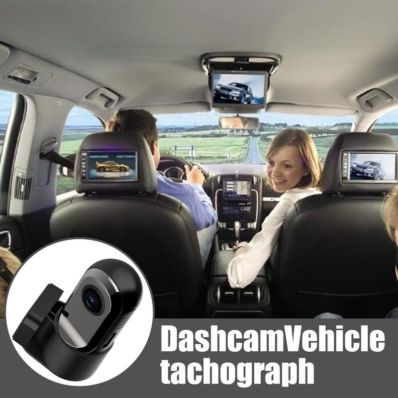 Drive Recorder High-Definition Inside Car Parking Monitor 120-Degree Wide Lens Car Driving Recorder Camera Park Monitor For