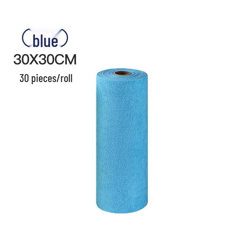 Disposable Dot-Break Microfiber Dishcloth: Dry/Wet Dual-Use Lazy Cleaning Towel