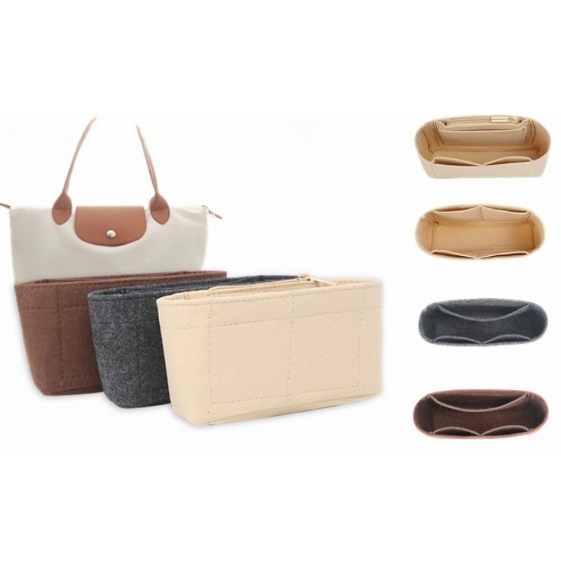 Longchanp Keçe Astar Çanta için Mini Astar Çanta Destekleyici Bölücü Orta Çanta Ekleme Çanta