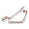 Slip-on Exhaust Header Tube For Suzuki GSXR150 GSXR125 GSXS150 GSXS125 2017-2024 Moto Escape 51MM Interface Front Link Pipe