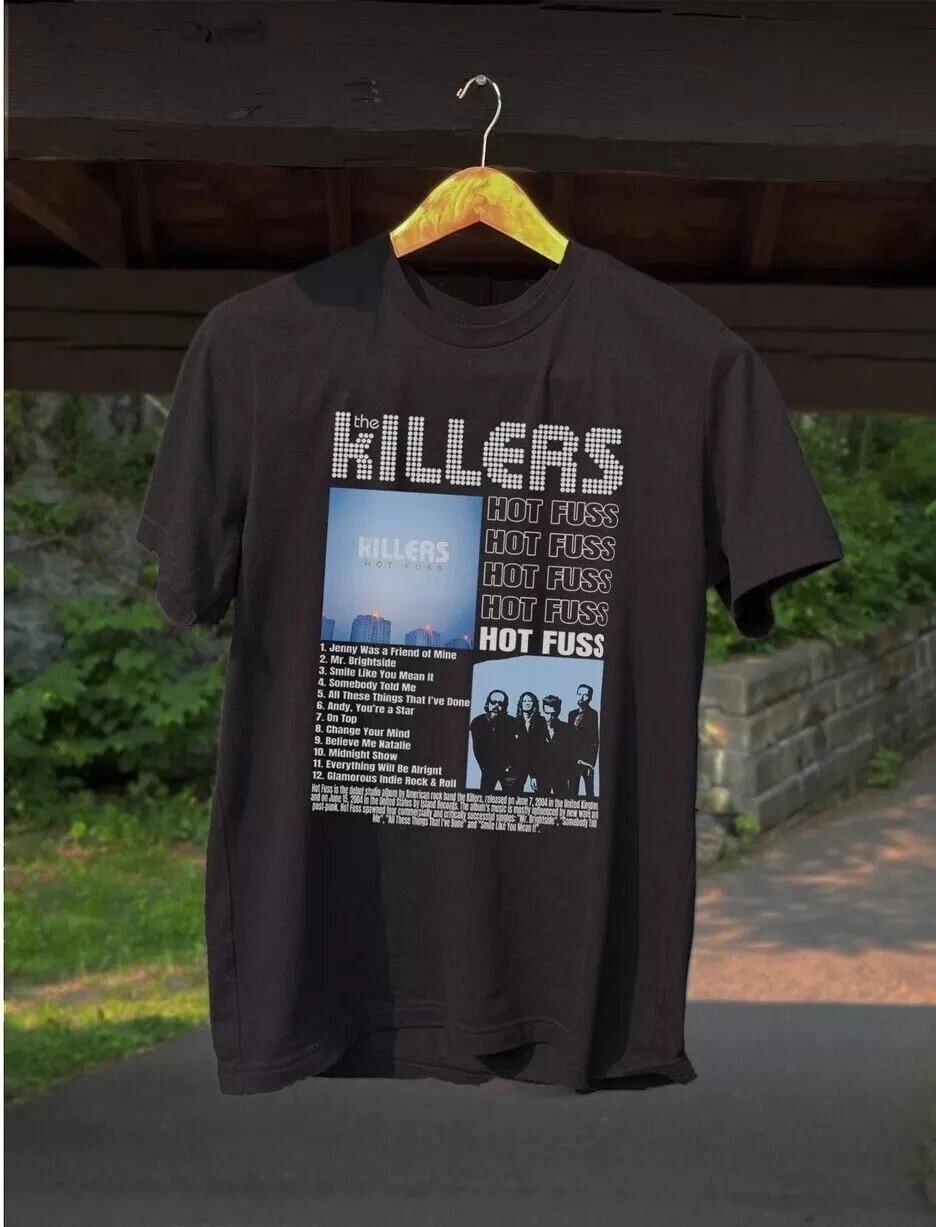 The Killers  Hot Fuss  Album T-shirt The Killers Tour T-shirt Size S to 5XL XXXL