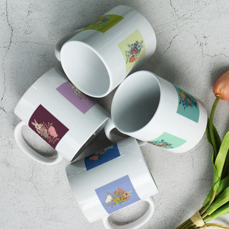cf031-Design Mug 4p-Flower in a Square