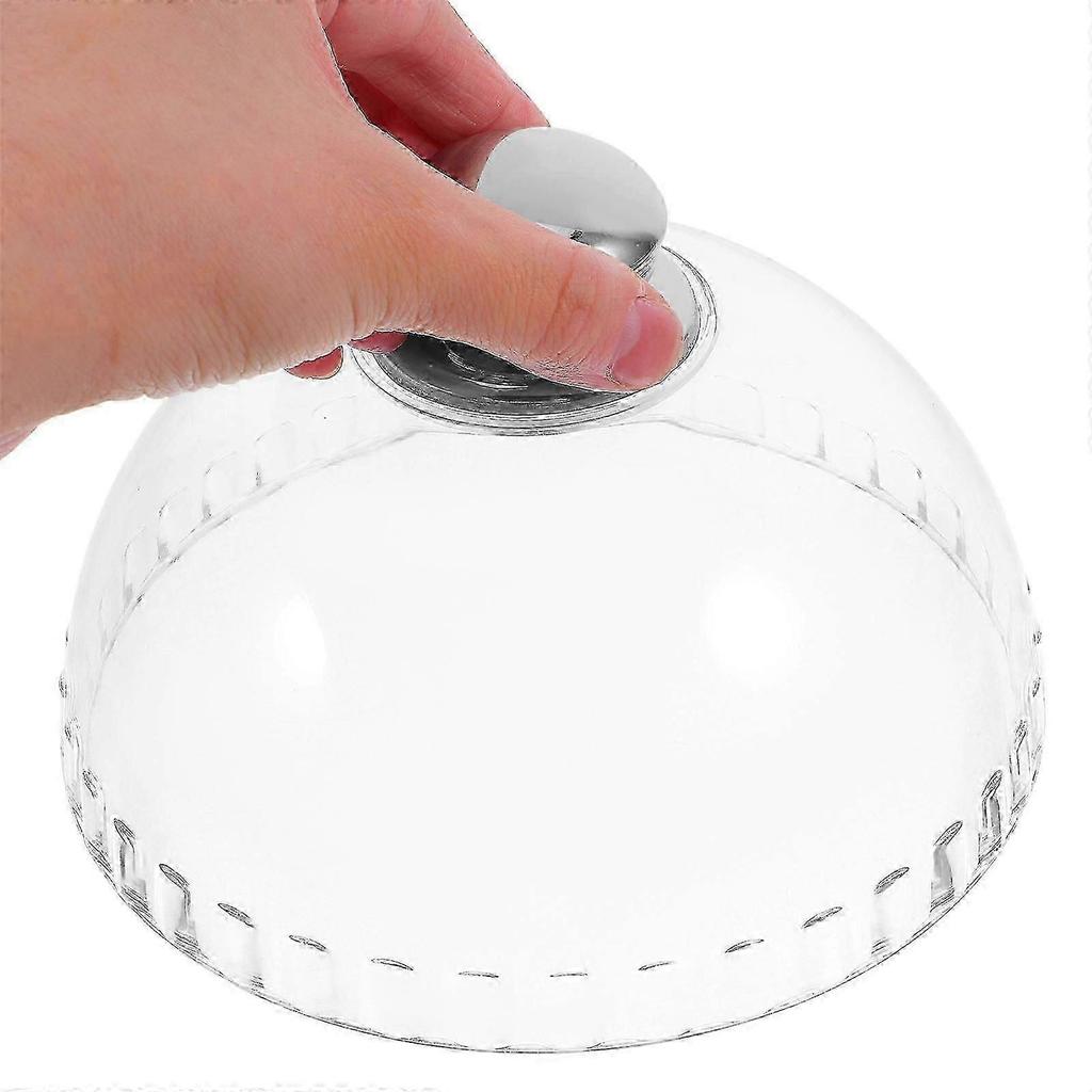 2026  Reusable Acrylic Cake Dome for Food Protection with Handle