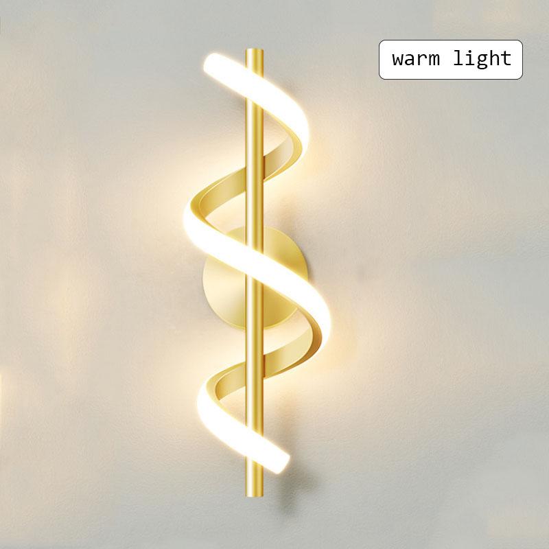 Modern Wall Lamp Creative Light Luxury Bedside Wall Lamp Minimalist LED Living Room, Background Wall Lamp, Home Decoration