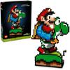LEGO LEGO Super Mario World: Mario and Yoshi 1215 piece toy toy year-end gift birthday gift gift ...