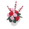 Artificial 1/12 Dollhouse Miniature Fake Green Plant Flower In Pot  Garden 