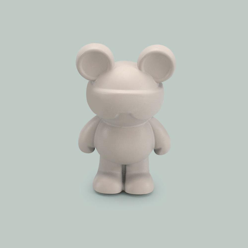 

Одинарные мебельные ручки-кнопки, мультяшные ручки для шкафа, милые ручки в виде медведя, мебельная ручка, детская комната Style 2