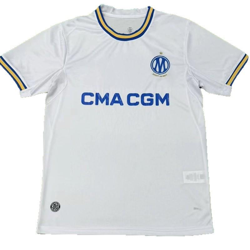 Marsella 2026-2027 Camiseta de Fútbol Local Visitante Versión Aficionado Kit de Entrenamiento Partido Hombres Adulto Ropa Deportiva