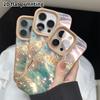 Phone Case: 2D Flat Lambskin Suitable for iPhone 18 17 16 15 14 13Pro Protective Case, Wave Shell, Colorful Fluid, Christmas and Halloween Gifts
