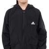 Adidas Dance Woven Windbreaker J130 Jacket, Kids' KOS66, Black/White (IN1904),