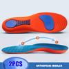 2/4/6Pcs Orthopedic Shoes Insole Men Women Arch Support Plantar Fasciitis Insoles for Feet Shock Absorbing Non Slip Shoe Pads