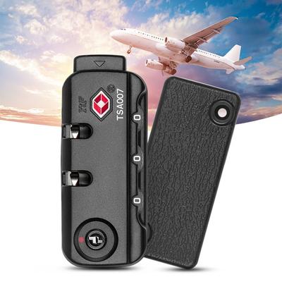 TSA 3 Digit Password Lock Steel Wire Security Lock Suitcase Luggage Coded Lock Cupboard Cabinet Locker Padlock Travel Bag Lock