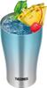 Thermos Vacuum Insulated Blue A Great Day Gift for Beer Lovers and Tumbler, 0.34L, Fade, JDE-341C, BL-FD. Father's Birthdays.