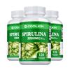 Spirulina Vegetarian Capsules, 3000mg Per Serving, High In Spirulina, Balanced Nutrition, Suitable for Both Men and Women.