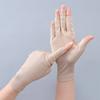 New Fashion Women's Cotton Dot Summer Fingerless Half Finger Anti-Skid Sun Protection Printing anti-UV Thin Short Driving Gloves