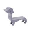 Minimalist Sausage Dog Wine Rack Ornament - Desktop Display, Red Wine Holder