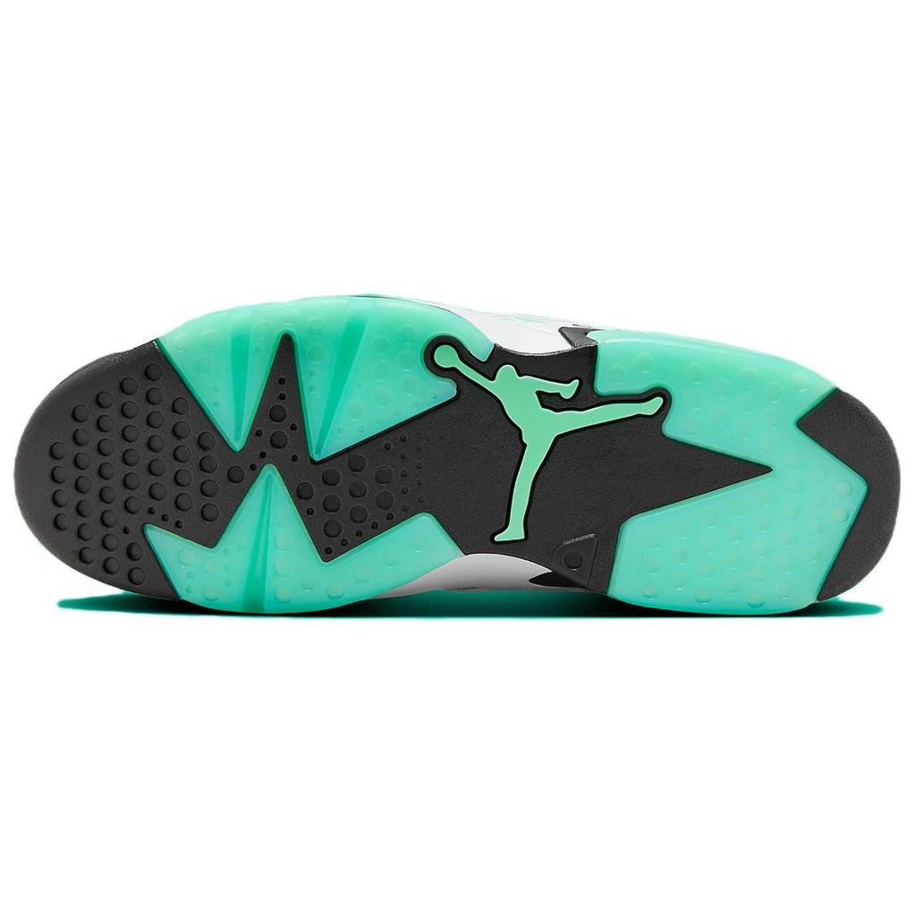 Air Jordan MVP Blanco Verde Resplandor Zapatillas Hombre Negro DZ4475-103