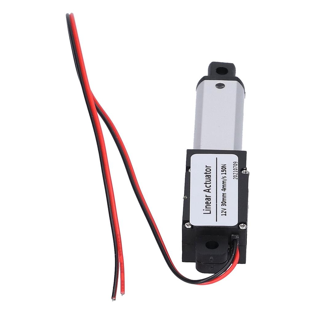 Linearantrieb 30mm DC 12V Geräuschunterdrückung Kurzschlussschutz Wasserdicht Mini Elektrischer Linearantrieb