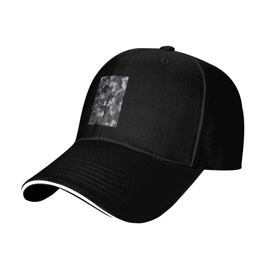 Pixel Mosaic Camouflage Cap Casual Baseball Caps Adjustable Hat Hip Hop Summer Unisex Baseball Hats Customizable