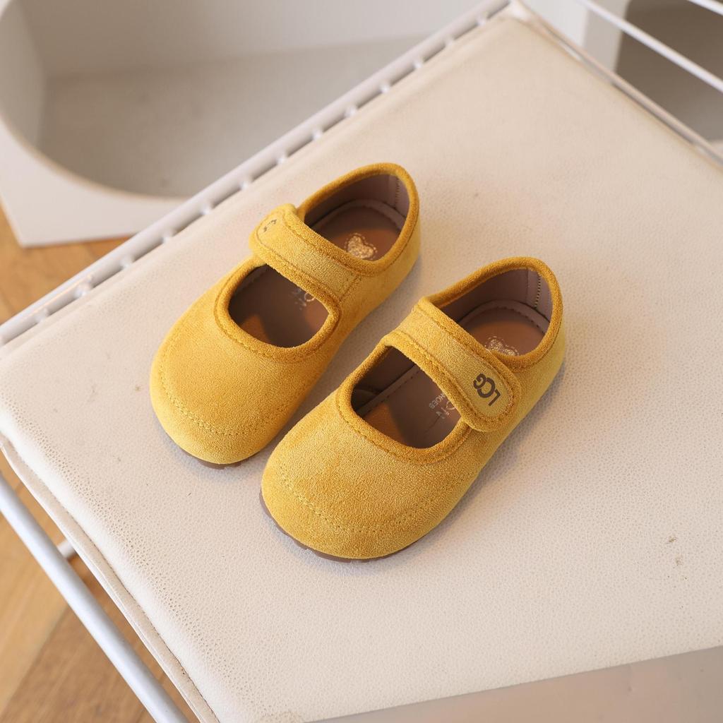 French-Style Girls' Leather Matte Princess Shoes - Spring/Autumn 2026 Korean Soft Sole Style