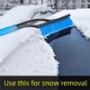 Multifunctional Snow Removal Brush Detachable Ice Scraper Tool Car Snow Shovel  Winter Snow Removal