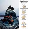 1pc Superman Moon Flannel Blanket Soft Warm Throw for Home, Office, Travel, All-Season Cozy Bedding GiftL1185