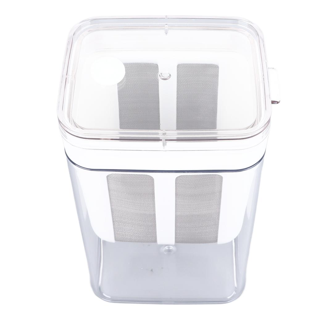 Greek Yogurt Filter Strainer AS PET Stainless Steel Large Capacity Whey Separation Tool Cheese