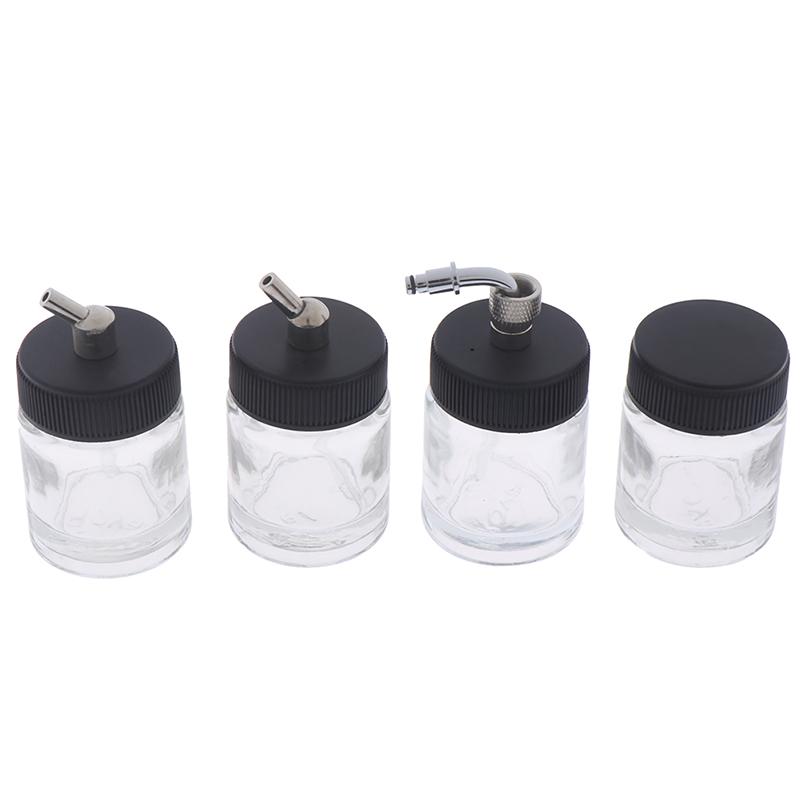 22Cc Airbrush Paint Glass Bottle Jar Suction Lid Spray Pot Drawing Nail Art Tool