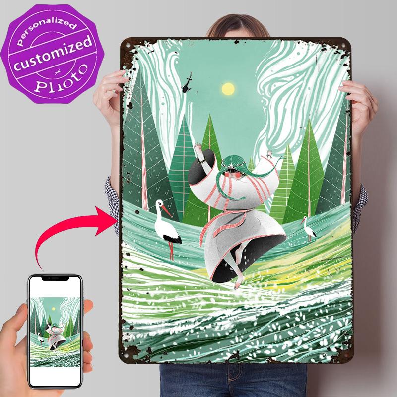 The Rite of Spring Poster Retro D Printed Metal Signs Customized Wall Hanging Gift for Desk Decor Room Decoration Home Tin Sign