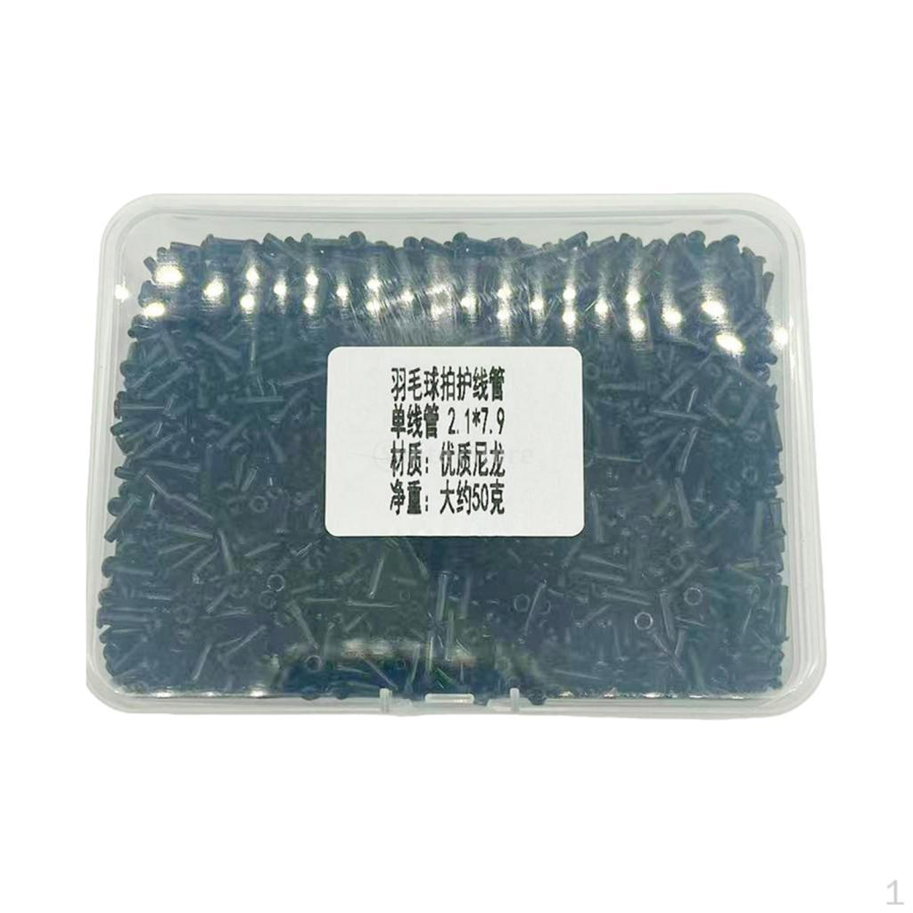 Badminton Racket Grommet Set for Stringing Maintenance for Single 2.1x7.9mm