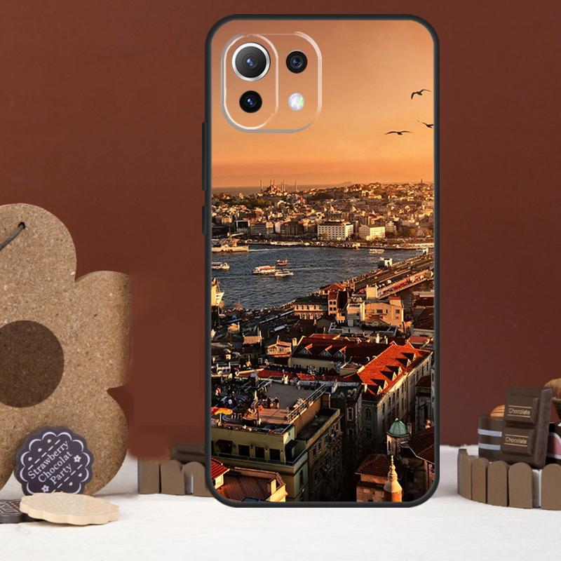 Turkey Istanbul Scenery Building Case For Xiaomi 14 15 Ultra 15T 14T 13T 17 Pro Max POCO X7 Pro X5 X6 F5 F6 F7 F8 Ultra Cover