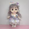 Full Body Girls' Doll with Clothes Dolly Girl Dress Up Toys Baby Doll 20cm Dress Doll  Children
