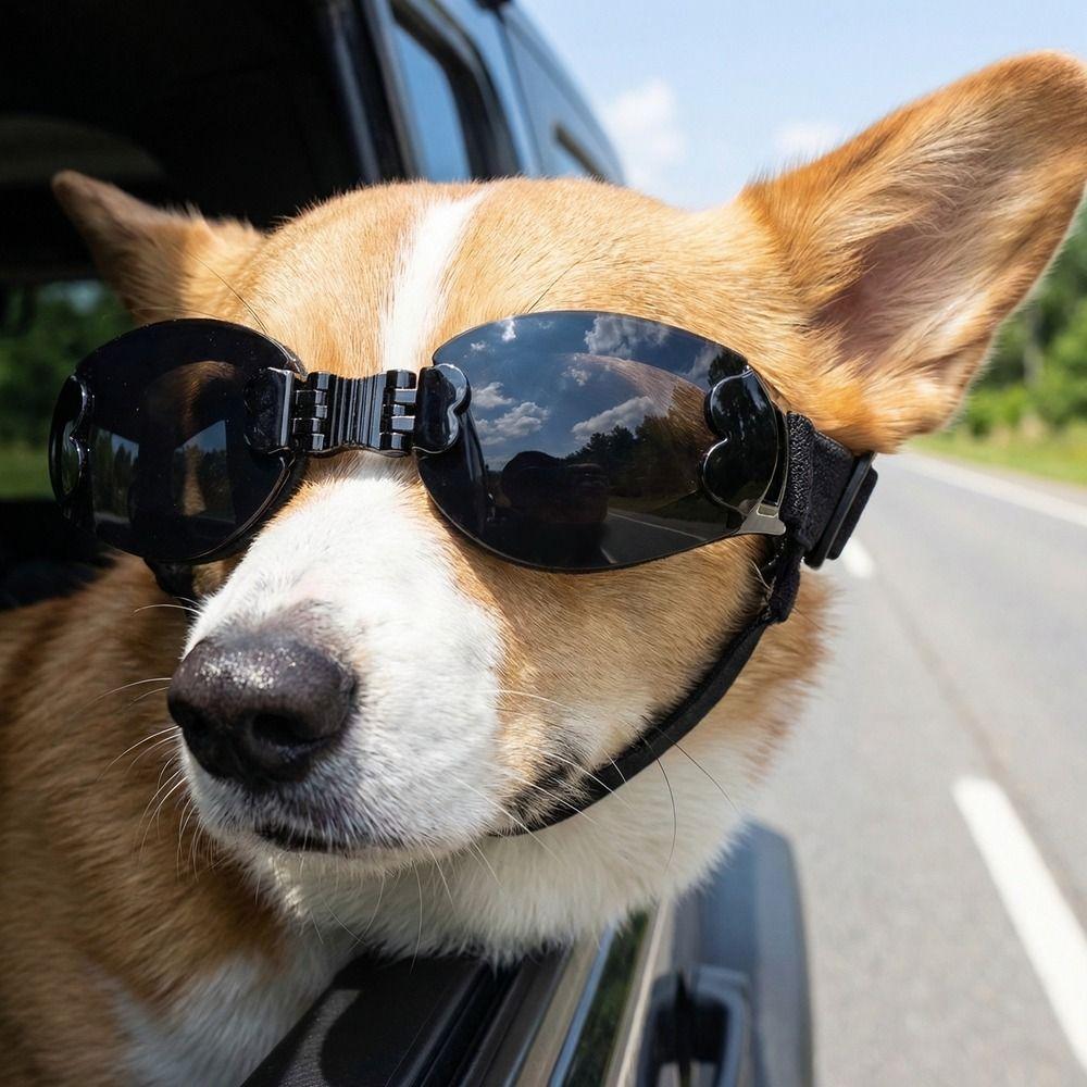 Dustproof Pet Waterproof Glasses Windproof Dog Eye Wear Fashion Anti UV Pet Goggles  Summer Use