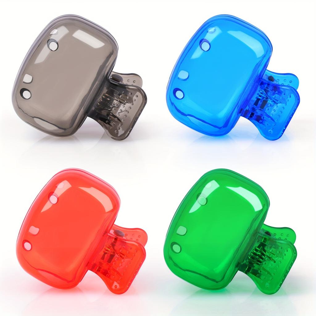 8 Pack Outdoor travel Portable Toothbrush Head Cover Case Storage Box, ToothBrush Protector Cap Holder, Bathroom Accessories.