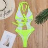 New Sexy Solid Color One-Piece Swimsuit: Hot-Selling Women's Bikini 2020