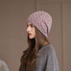 Autumn and Winter Knitted Hat, Ear Protection, Warm Pullover, Wool Hat