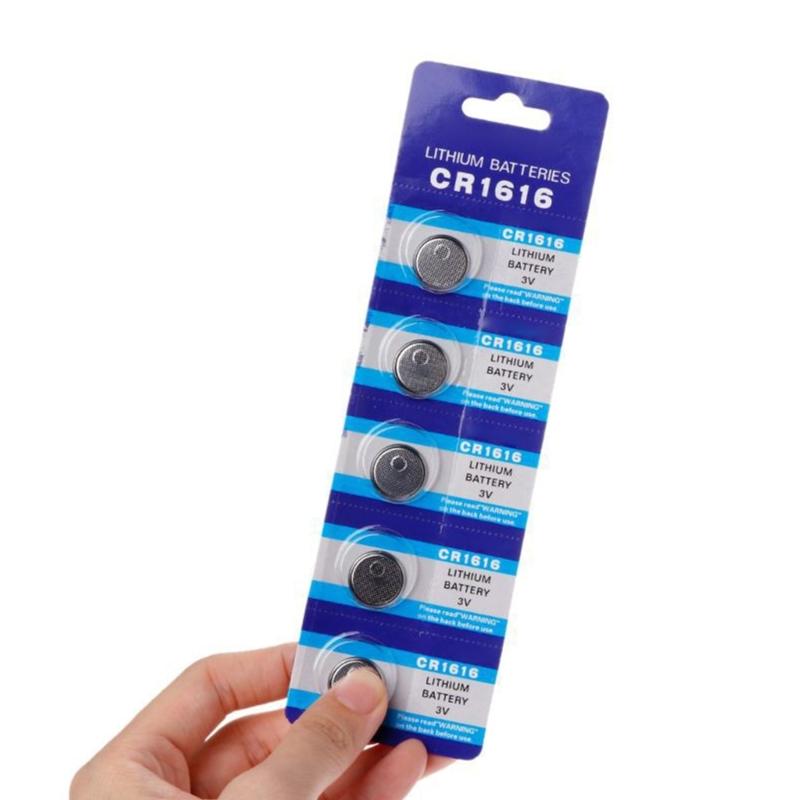 5piece/10piece CR1616 Lithium Coin Cell Batteries 3V Lithium Battery Long Lasts Power Supply For Watches And Toy