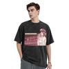 Smoking Behind The Supermarket With You Anime Washed T Shirts Streetwear Novelty Tshirts Tee Shirt Unisex Unisex Short Sleeve