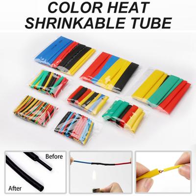 164 Teile/beutel Praktische Schläuche Wrap Hülse Anti-rost Kunststoff Flexible Draht Kabel Schrumpfschlauch